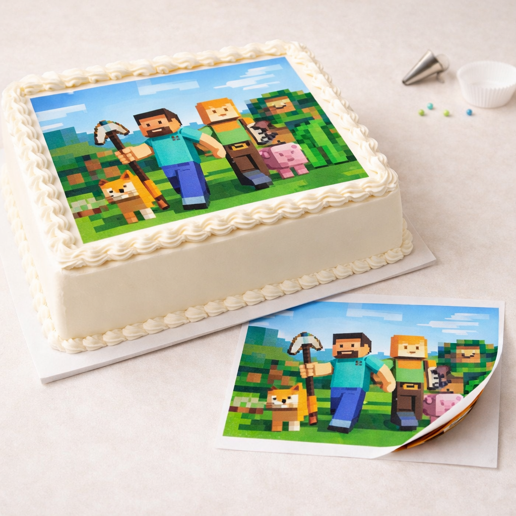 Rectangular & Costco Cake Edible Toppers