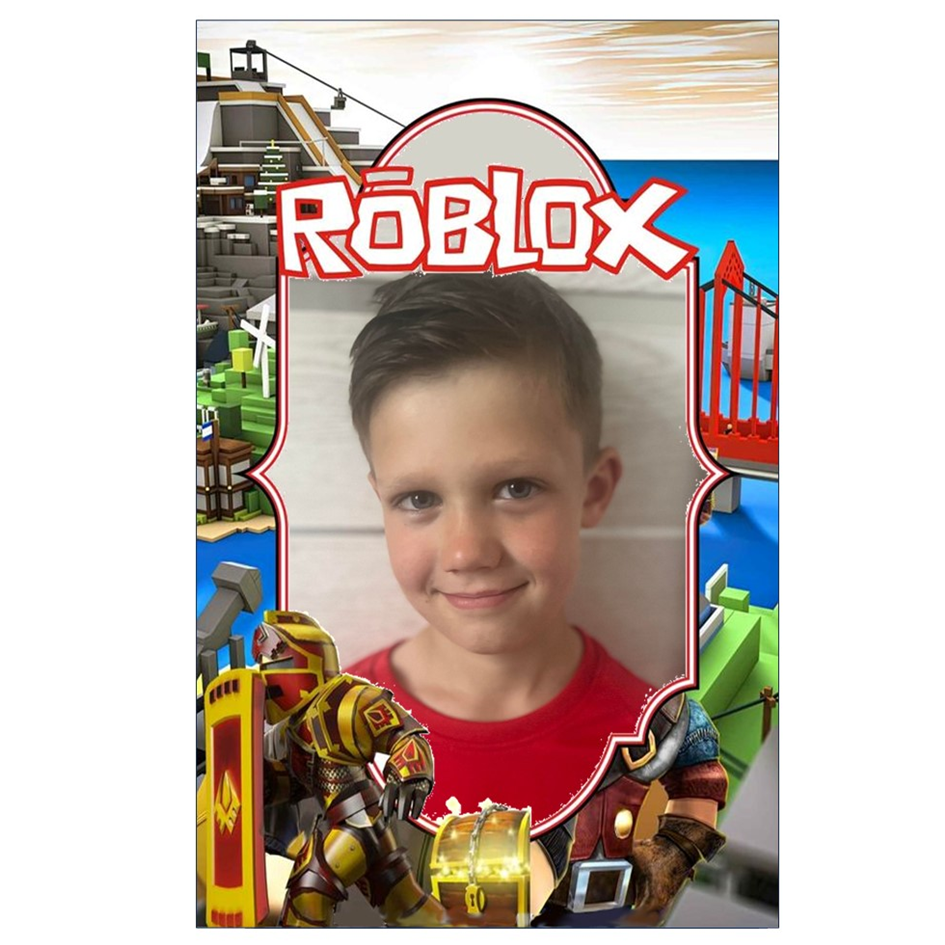 Roblox Custom Edible Cake Topper – Your Photo – A4 or Costco Size