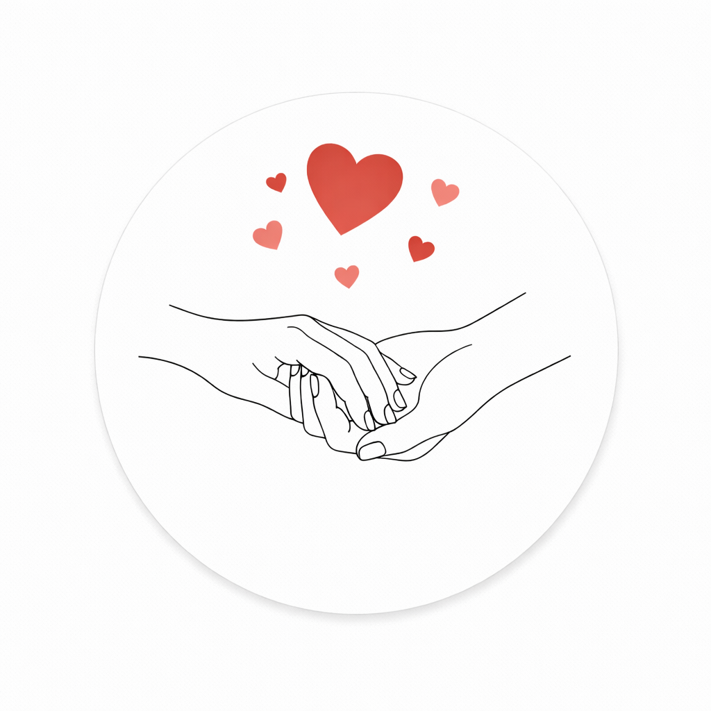 Personalised Valentine’s Edible Cake Topper – Romantic