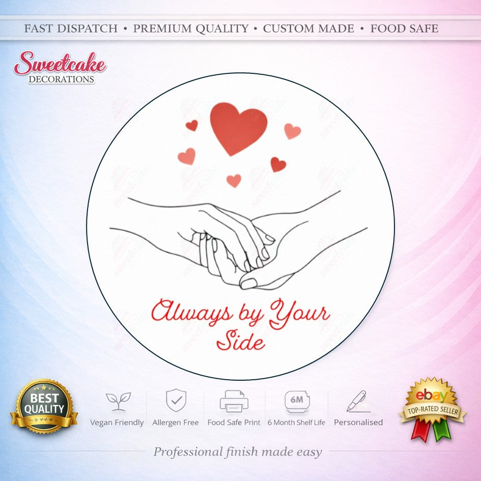 Valentine’s Day Edible Cake Topper – anniversaries