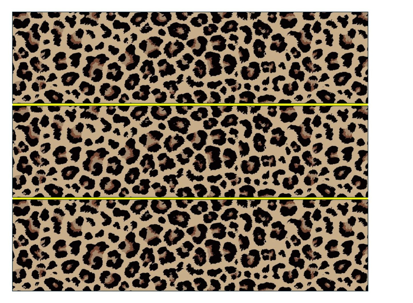 Classic Leopard Print Pattern Edible Cake Wrap – A3 Size Icing Sheet