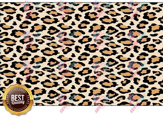Leopard Print Pattern Edible Cake Wrap – A4 Icing Sheet