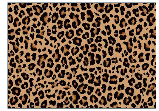 Classic Leopard Print Pattern Edible Cake Wrap – A4 Icing Sheet – Stylish Print